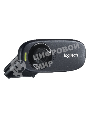 Веб-камера Logitech C310 HD 1280x720, 30 кадр/с, USB Type-A, микрофон (шумоподавление), автоосвещение, универсальное крепление
