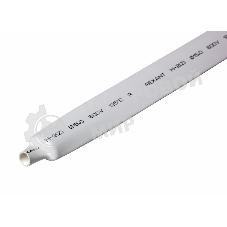 Термоусаживаемая трубка Rexant 15,0/7,5 мм, белая, упаковка 50 шт. по 1 м