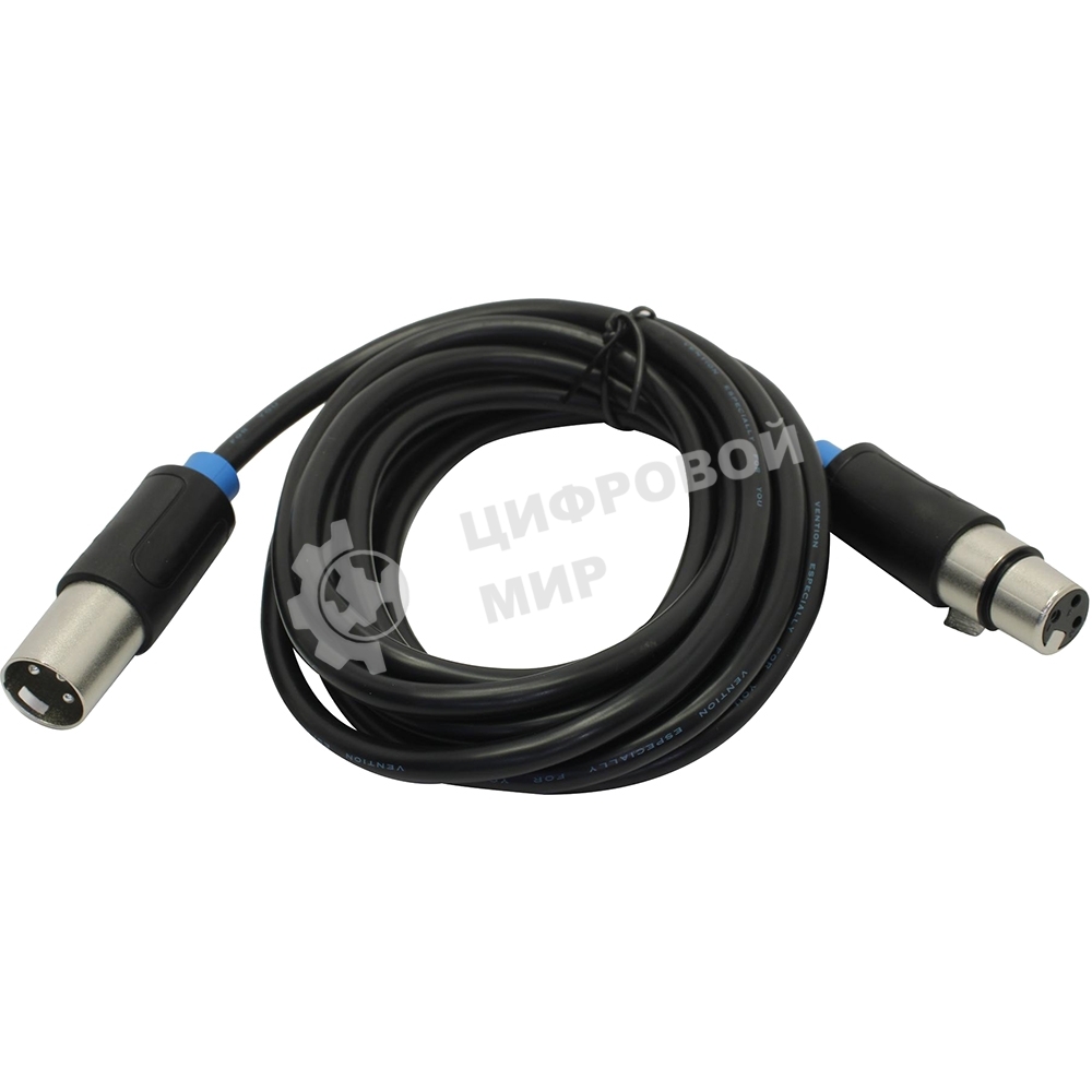 Кабель Vention аудио XLR M/XLR F - 3 м BBFBI