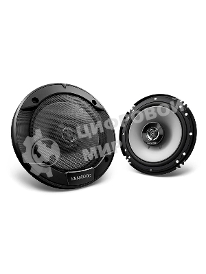 Колонки автомобильные Kenwood KFC-S1666 330Вт 87дБ 4Ом 16см (6.5дюйм) (ком.:2кол.) коаксиальные двухполосные