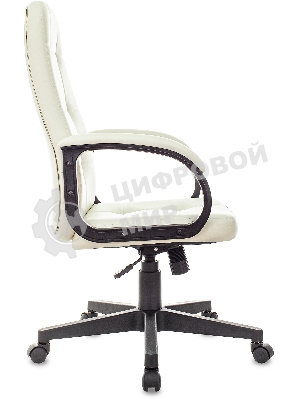 Кресло Бюрократ CH 002 OR-10 слоновая кость, экокожа