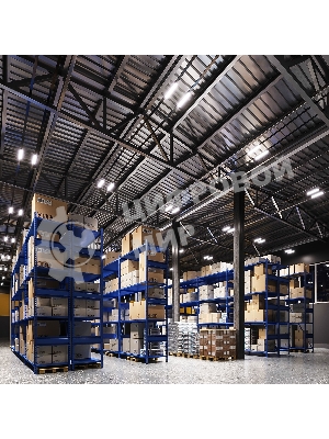 Светильник Gauss СПП-176 EVO 18W 1950lm 4000K 200-240V IP65 600x76x82мм ИК-сенс и соед в лин LED