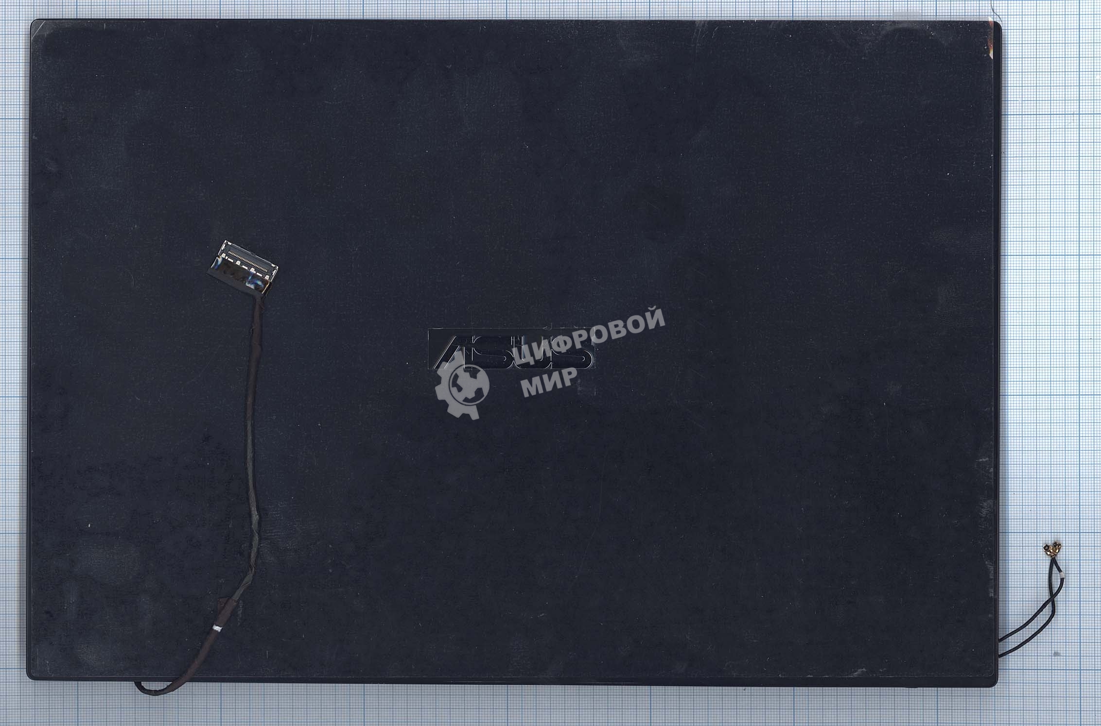 Матрица (крышка) для Asus PRO ADVANCED BU400A черная в сборе