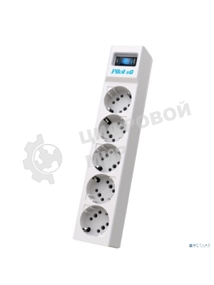 Сетевой фильтр ZIS PILOT Surge protector Pilot SG5 5 outlets (GP), 10A/2.2kVt, automatic circuit-breaker, 5 m