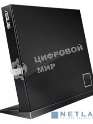 Оптический привод Blu-Ray Asus SBC-06D2X-U/BLK/G/AS черный USB slim внешний RTL