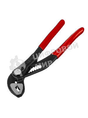 Переставные клещи Matrix 180 мм, кнопочный механизм, хром-ванадий, обливные рукоятки