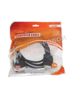 Кабель-переходник DVI (24+5)----> VGA_M/M 1,8м Telecom (TA680F-1.8M) Кабель-переходник DVI (24+5)----> VGA_M/M 1,8м Telecom (TA680F-1.8M)