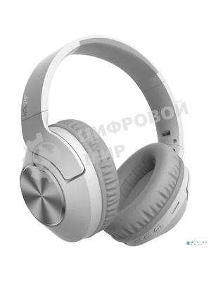 Гарнитура A4Tech 2Drumtek BH300 серебристый, беспроводная + проводная, Bluetooth, до 35 ч