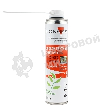 Очиститель - спрей: KAD-400-А Сжатый воздух для продувки пыли Konoos с антибактериальным компонентом, 400 мл