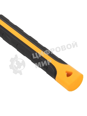 Кирка Denzel 1500 г, узкая, фиберглассовая обрезиненная рукоятка 900 мм