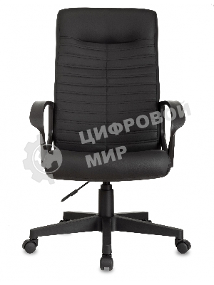 Кресло Бюрократ CH-480LT черный, экокожа