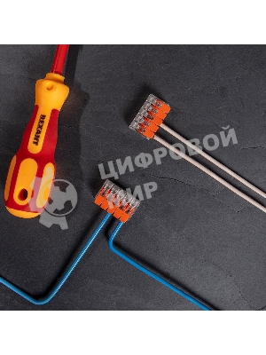 Универсальная компактная клемма Rexant 5-проводная до 4,0 мм² (40 шт./уп.)