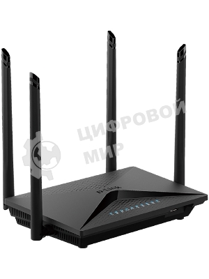 Беспроводной двухдиапазонный гигабитный маршрутизатор D-Link DIR-853/URU/R3A AC1300 Wave 2 с поддержкой технологии MU-MIMO, 3G/LTE и USB-портом 3.0