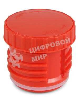 Термос Starwind 20-1200 1.2 л, серебристый/красный, картонная коробка