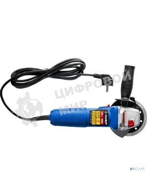 Угловая шлифовальная машина Зубр 125 мм, 1500 Вт, регулировка оборотов, серия Профессионал.