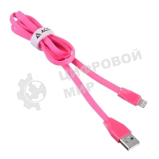 Кабель USB ACD-Life Lightning - USB-A TPE, 1м, маджента