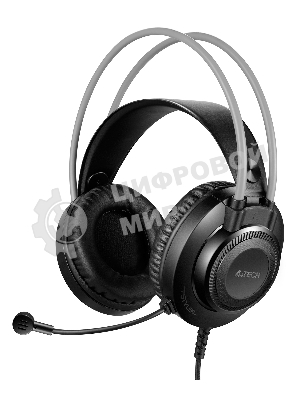 Гарнитура A4Tech Fstyler FH200i серый, проводная