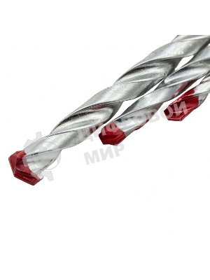 Набор сверл Sparta по бетону 5-6-8 мм, металлу 5-6-8 мм, дереву 5-6-8 мм, 9 шт. цилин. хвостовик