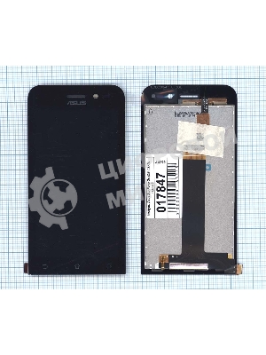 Дисплей для Asus ZenFone Go ZB452KG, черный