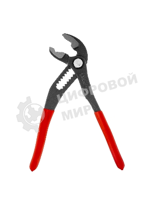 Переставные клещи Matrix 180 мм, кнопочный механизм, хром-ванадий, обливные рукоятки