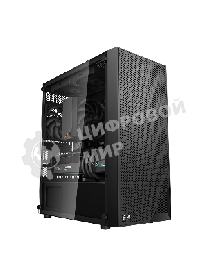 Компьютерный корпус PcCooler C3B310 BK черный без БП mATX 2xUSB3.0 audio bott PSU