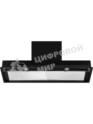 Вытяжка встраиваемая Kuppersberg Nancy S 90 черный, 90 см, 850 куб. м/ч, 42 дБ