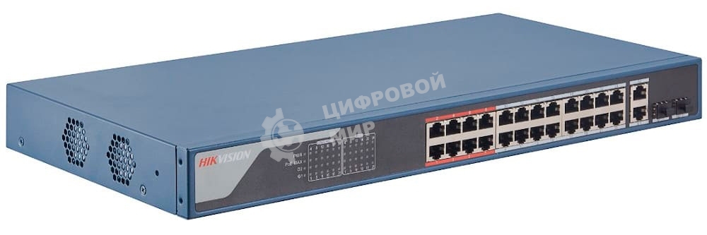 Коммутатор Hikvision DS-3E1326P-EI управляемый