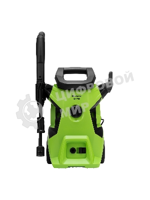 Моечная машина высокого давления Сибртех АМ-1700, 1700 Вт, 130 бар, 350 л/ч, колесная