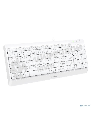 Комплект клавиатура+мышь A4Tech FStyler F1512 проводной, USB, 1200 DPI, белый