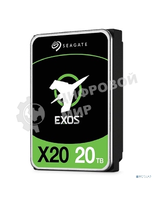 Жесткий диск Seagate HDD 20Tb 7200rpm Server Exos X20 HDD 512E/4KN (3.5