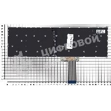 Клавиатура для ноутбука Acer Spin 5 SP515-51 черная с подсветкой