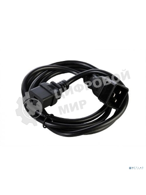 Шнур питания Rem R-16-CORD-C19-S-1.8 C19-Schuko проводник.:3x1.5мм2 1.8м 250В 16А (упак.:1шт) черный