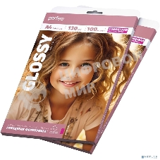 Фотобумага Perfeo А4 130 г/м2 глянцевая 100л (PF-GLA4-130/100) (G18)