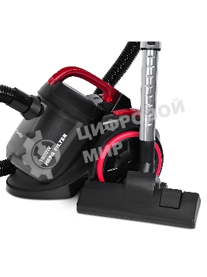 Пылесос Starwind SCV3410 1800Вт черный/бордовый