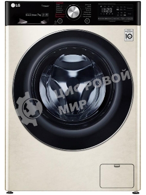 Стиральная машина LG F2V5HS9B бежевый, загрузка фронтальная 7 кг, 1200 об/мин, класс: А