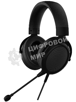 Гарнитура Acer AHW120 чёрный, проводная, USB, подсветка