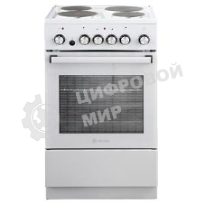 Плита электрическая De Luxe 5004.16э 012 серый, конфорок 4 шт, духовка 46 л, гриль, 50 см x 85 см x 50 см