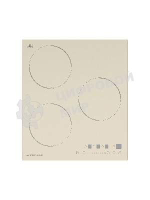 Индукционная варочная панель Maunfeld EVI.453-BG, конфорок: 3 шт., стеклокерамика, независимая, бежевый