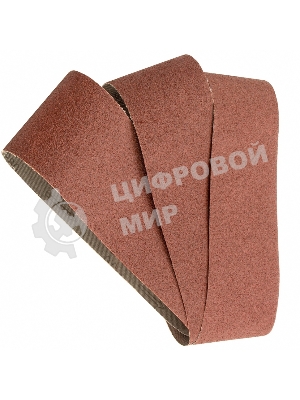 Лента абразивная Matrix бесконечная, P 80, 100 х 610 мм, 3 шт.