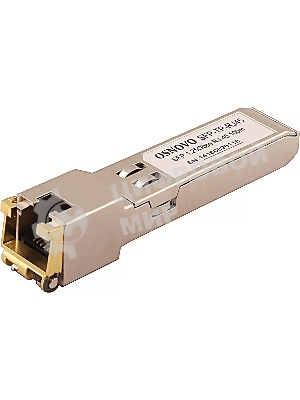 Трансивер OSNOVO Медный SFP модуль GE, до 1,25 Гбит/с, до 100м