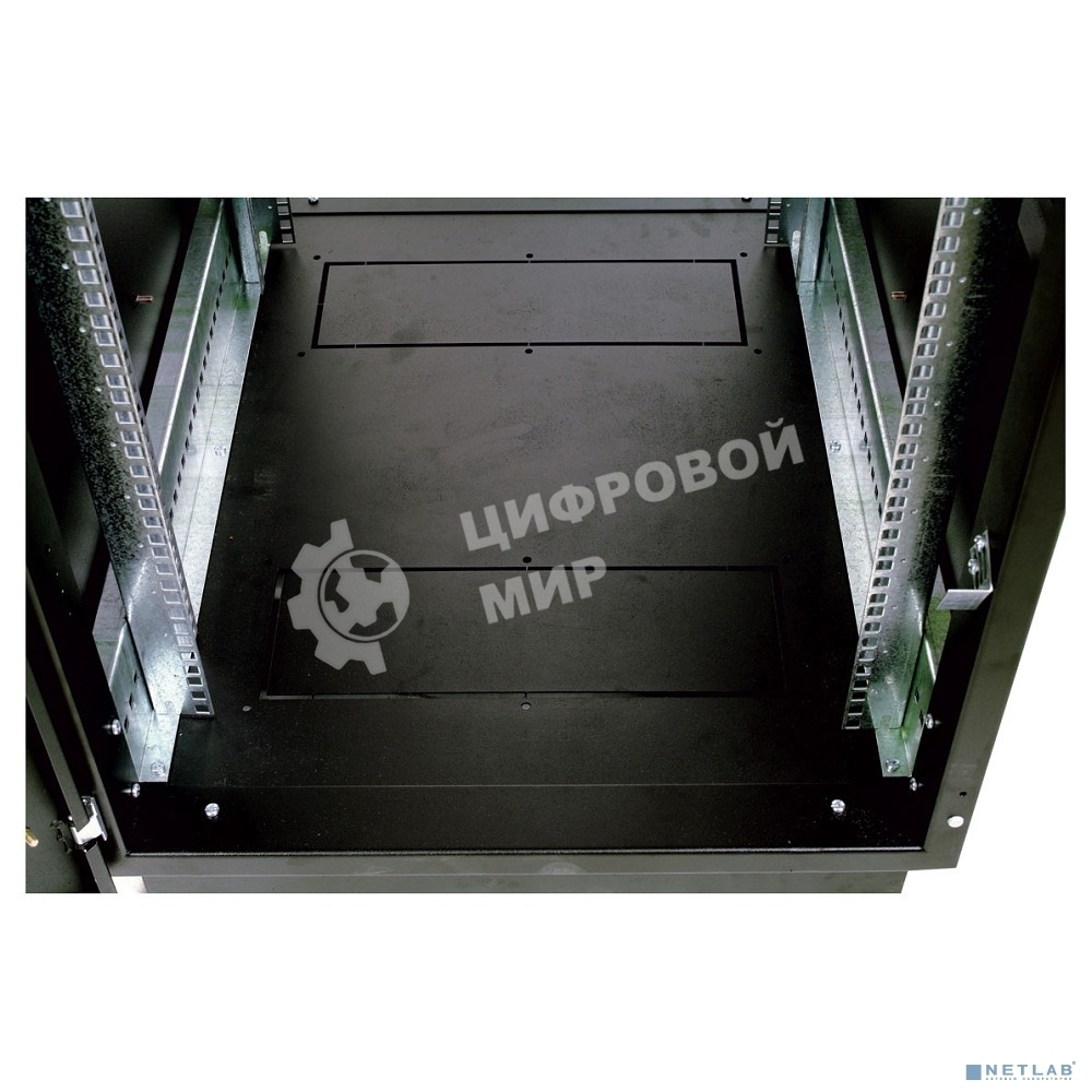 Шкаф ЦМО телекоммуникационный напольный 30U (600 600) дверь стекло, черный