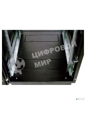 Шкаф ЦМО телекоммуникационный напольный 30U (600 600) дверь стекло, черный