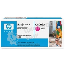 Картридж лазерный HP Q6003A пурпурный для Color LaserJet 2600 2000 стр.