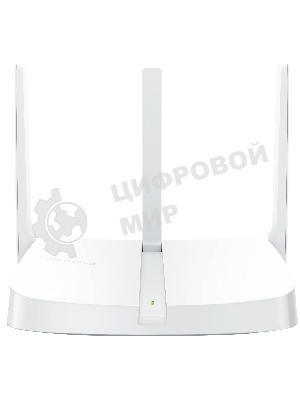 Маршрутизатор Mercusys MW305R Wi-Fi роутер 300 Мбит/с 2,4 ГГц, 1 порт WAN 10/100 Мбит/с + 4 порта LAN 10/100 Мбит/с, 2 фиксированные антенны