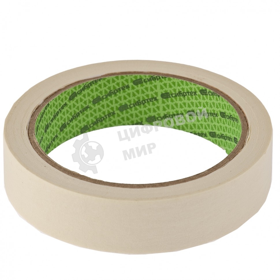 Лента малярная Сибртех, 23 мм х 25 м, на бумажной основе