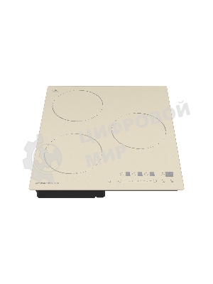 Индукционная варочная панель Maunfeld EVI.453-BG, конфорок: 3 шт., стеклокерамика, независимая, бежевый