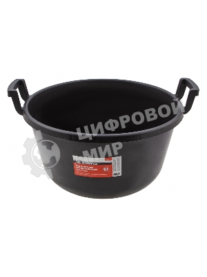 Таз круглый Matrix строительный гибкий с ручками, 50л