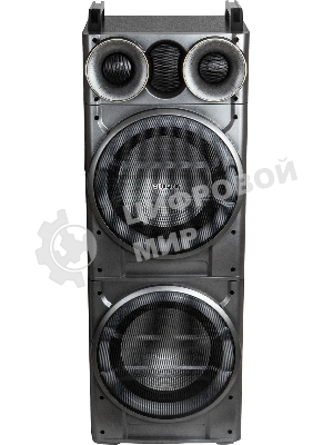 Минисистема SUPRA SMB-2150 черный 1200Вт FM USB BT SD (в комплекте: активн.+пассив.колонки)