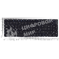 Клавиатура для ноутбука Acer Aspire R5-571T черная с подсветкой