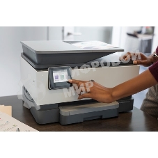 МФУ струйное HP OfficeJet Pro 9013 AiO Printer, A4, цветной, печ. до 32/18 стр/мин. (ч/б/цв.), скан. до 8 стр/мин., 1200 x 4800 dpi (печ.), 1200x1200dpi (скан.), USB, RJ-45, Wi-Fi